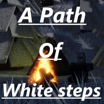 A path of white steps