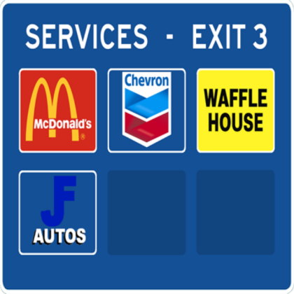 road sign Roblox decal