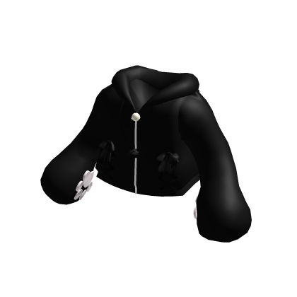 Kawaii Kitty Sweater with Paws in Black thumbnail