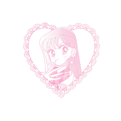 Anime Pink Picture Frame Roblox decal