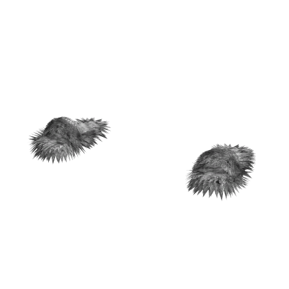 Y2K Fuzzy Slippers [Grey]
