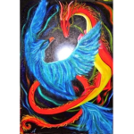 Dragon and phoenix
