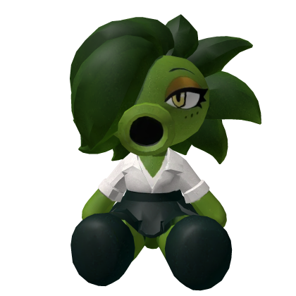 PeaBlaze plushie cute (PVZ/plants vs zombies)