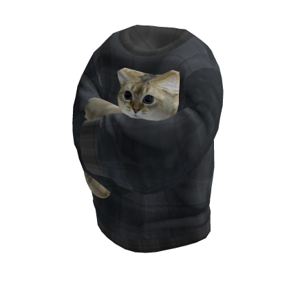 Cat Hugging Sweater (realistic cat ver)