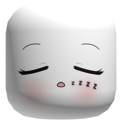 Cute Blushing Zzz Face