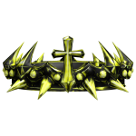 (In Group Store) Cross of Eternal Neon Thorn Crown