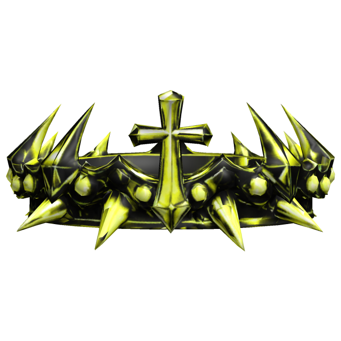 (In Group Store) Cross of Eternal Neon Thorn Crown