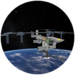 The International Space Station!