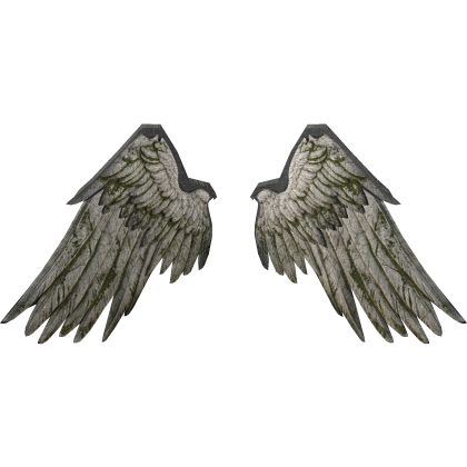 (Pt 2) Grassy White Icarus Wings Feathers (Addon) Roblox item