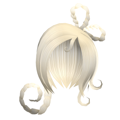 ฺBlonde Loop Braid Side Swept Hair Roblox item