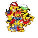 original Pokemon shirts and pants