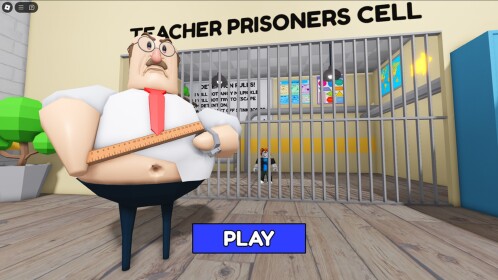 EVIL TEACHER'S PRISON RUN! (OBBY!)