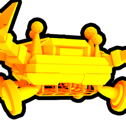 Gold Mars Rover