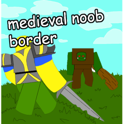 medieval noob border