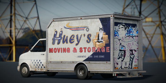 CoD Ghost Chevrolet Express (Moving Truck) preview 3