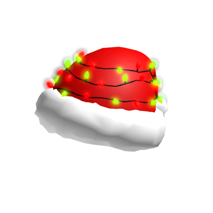 Christmas Hat with lights [WORKING GLOW]