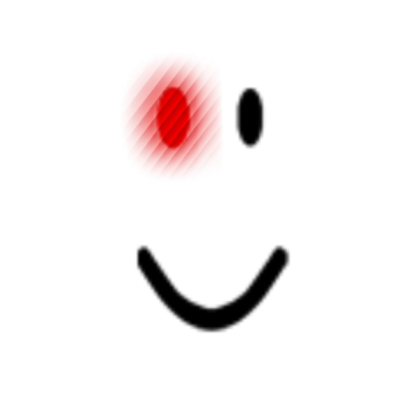 roblox default face but creepy v2 Roblox decal