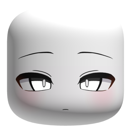 Neutral Calm Face (Eye Recolorable)