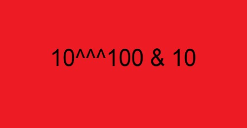 big numbers