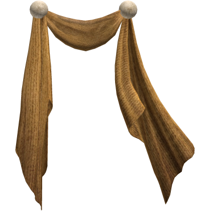 Gold Draped Scarf