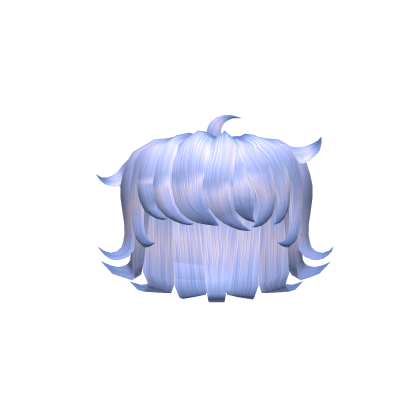 Emo Boy Hair in Blue Roblox item