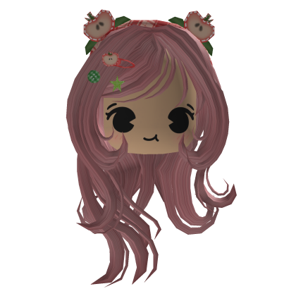 Igari Apple Headband & Face — Pink