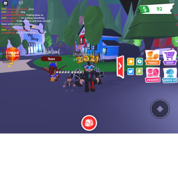 Race for team ice and team hot