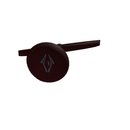 Nox Stitched Eyepatch - Oxblood & Steel