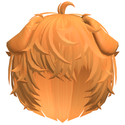 🦴 cute orange puppy boy messy kawaii wavy hair