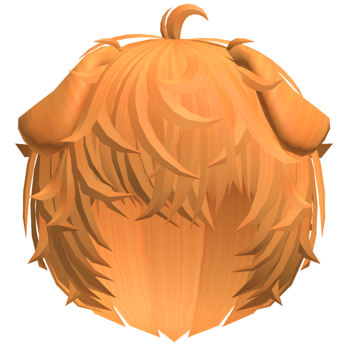 🦴 cute orange puppy boy messy kawaii wavy hair