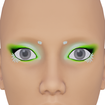 Green Daisy Eyeshadow