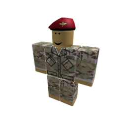 Robloxian Army global's training game