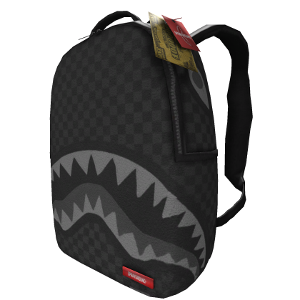 (4.0) Black Sprayground Bookbag thumbnail