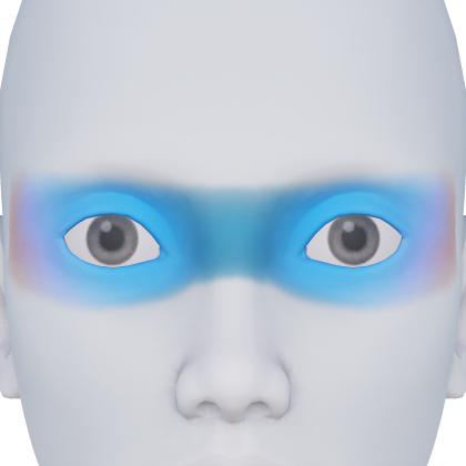 Blue Gradient Eyemask