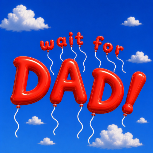 Wait for Dad!