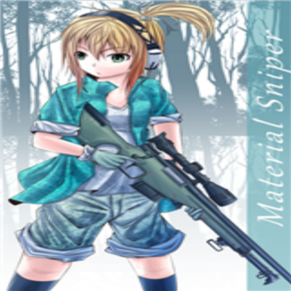 Anime - Material Sniper Iris Roblox decal