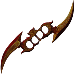 Gold & Red Dual Blades