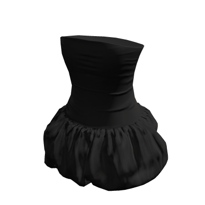 BB Black Tight Balloon Dress