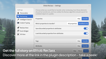 Elttob Reclass — flow between instance types. preview 5