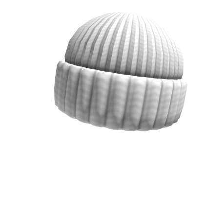White Knit Beanie