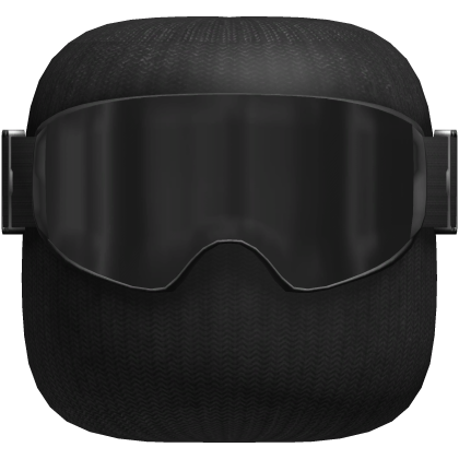 black balaclava goggles