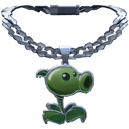 Plants Vs Zombies Pea Shooter Necklace 3.0