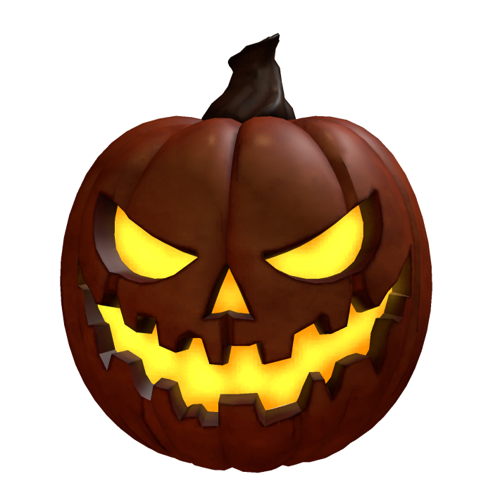 Glowing Pumpkin head (Emissive)