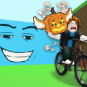 Escape Tsunami on Bike for Lucky Blocks