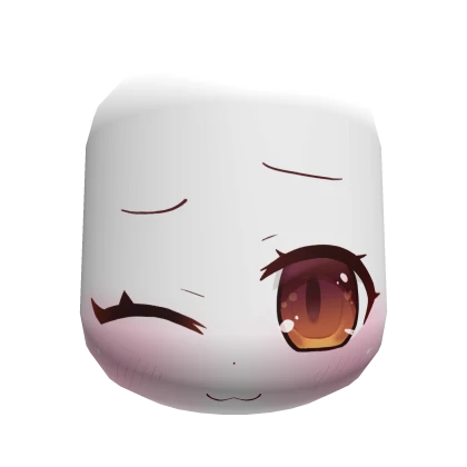 Nekopara Chocola Deredere Wink Cheerful Cat Face | Roblox Item - Rolimon's