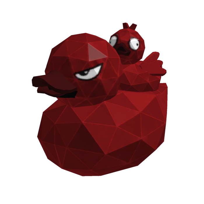 Dark Red Duo Ducks Recolor (Addon)