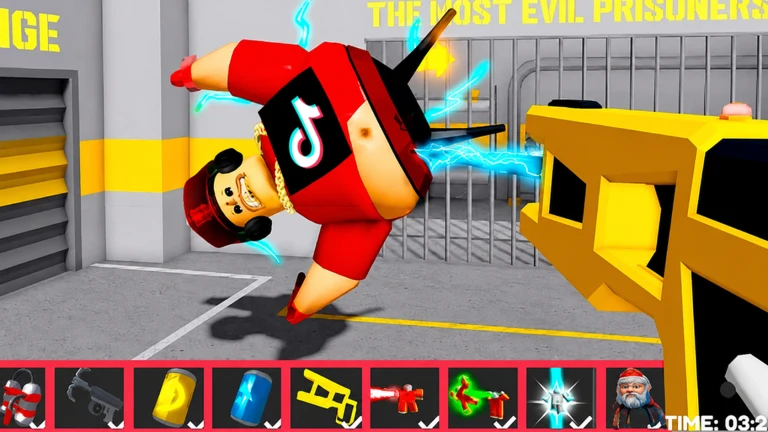 TIKTOK POLICE PRISON RUN! (Obby) thumbnail