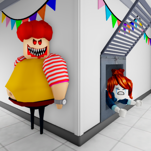 [🍟UPDATE!] RON PRISON RUN! (SCARY OBBY) official Roblox game thumbnail