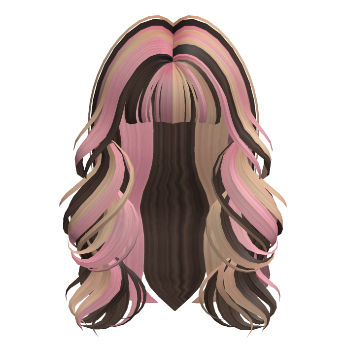 Pretty Voluminous Curly Neopolitan Hair with Bangs