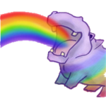 The Rainbow Burping Magical Hippos